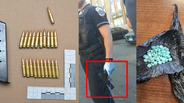 DC man sentenced after gun, fentanyl bust