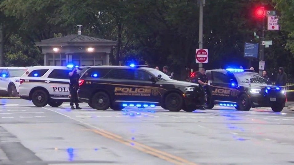 White House shooting: Gunman shot by Secret Service