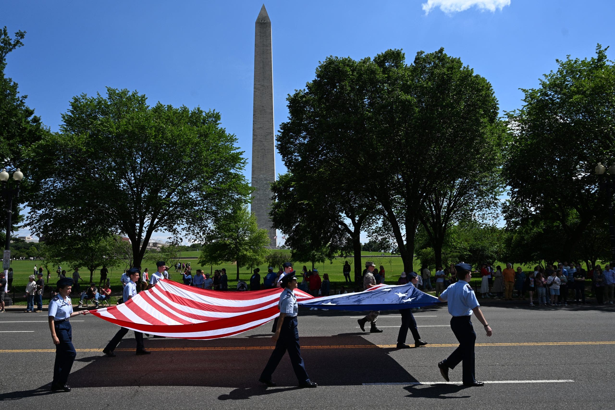 WATCH LIVE: National Memorial Day Parade in Washington, DC