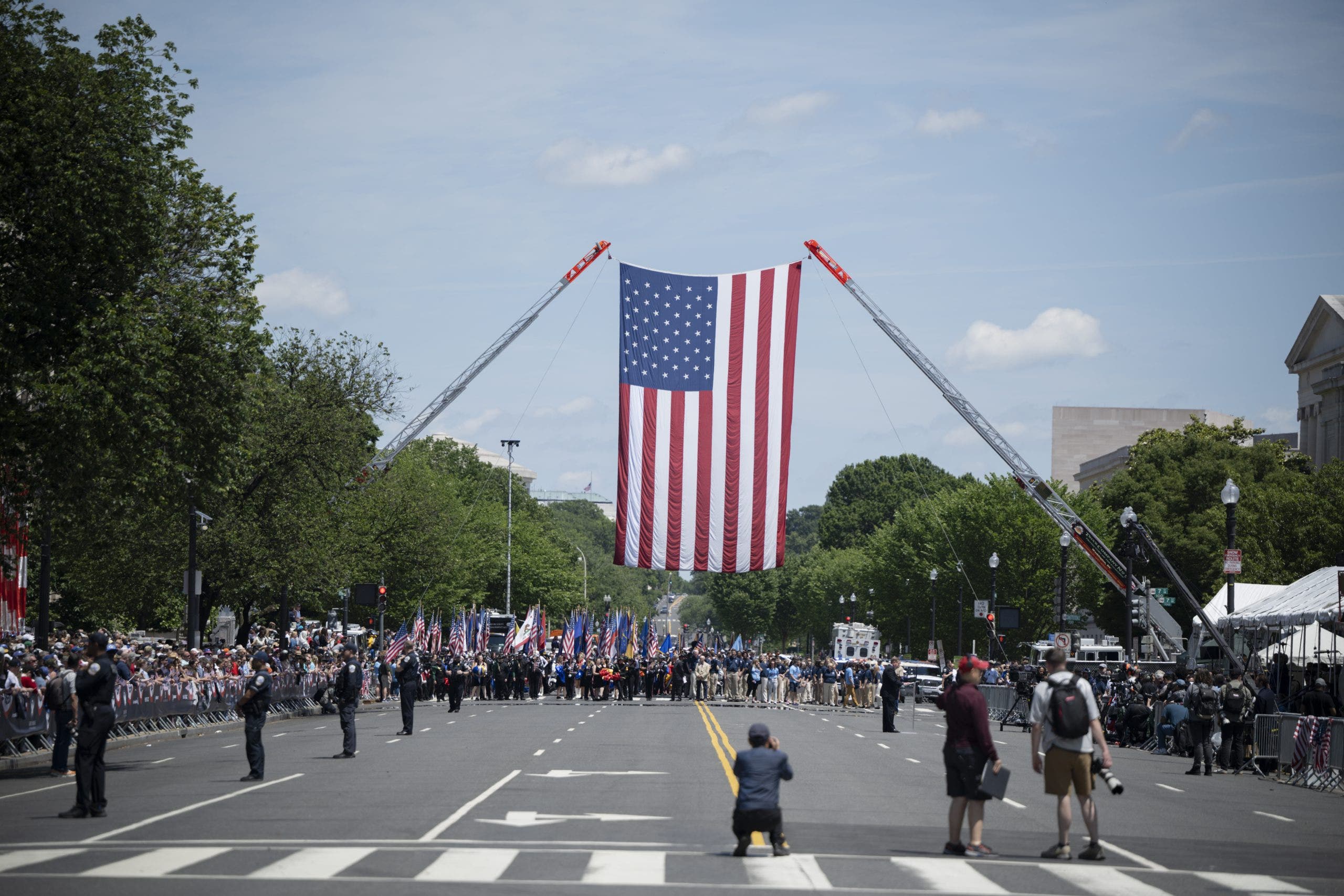 Major road closures in DC for Memorial Day Parade