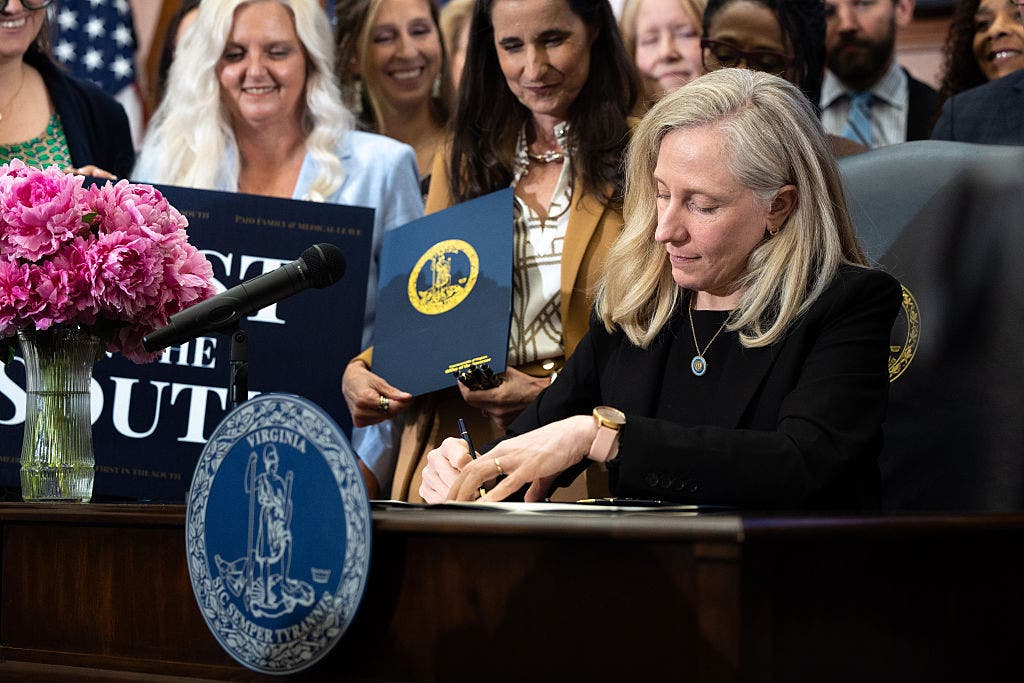 Virginia governor Abigail Spanberger signs bills to lower health care costs