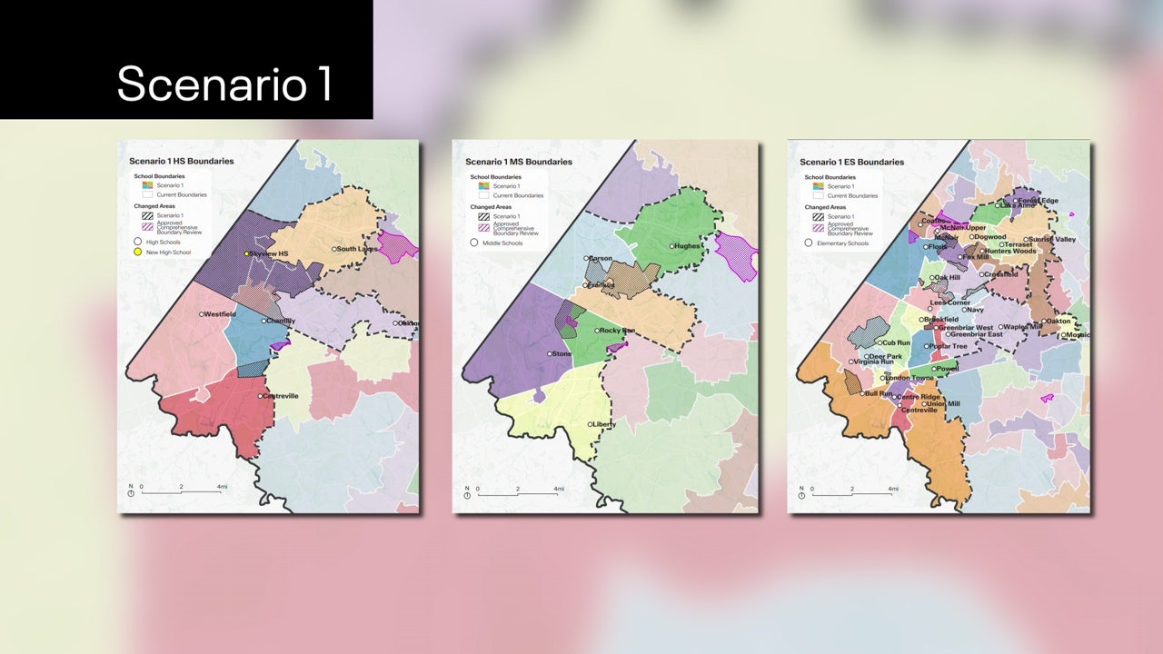New Fairfax County high school boundary map sparks frustration