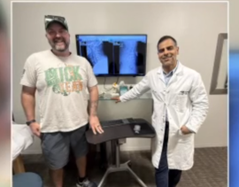 Virginia surgeon helps Texas deputy sheriff recover from career-ending injury