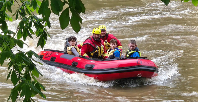 Fairfax Boy Scout troop rescued after river flooding
