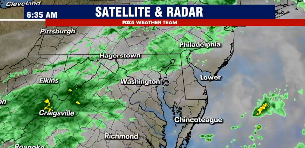 DC weather: Memorial Day rain and dense fog linger