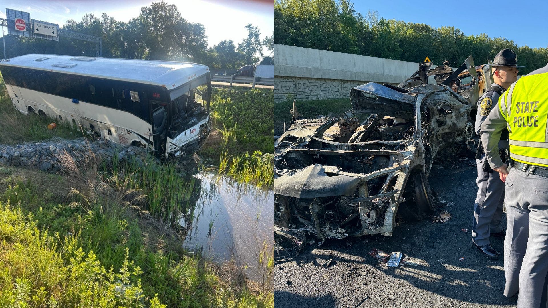Investigators focus on bus driver’s license after deadly Virginia bus crash