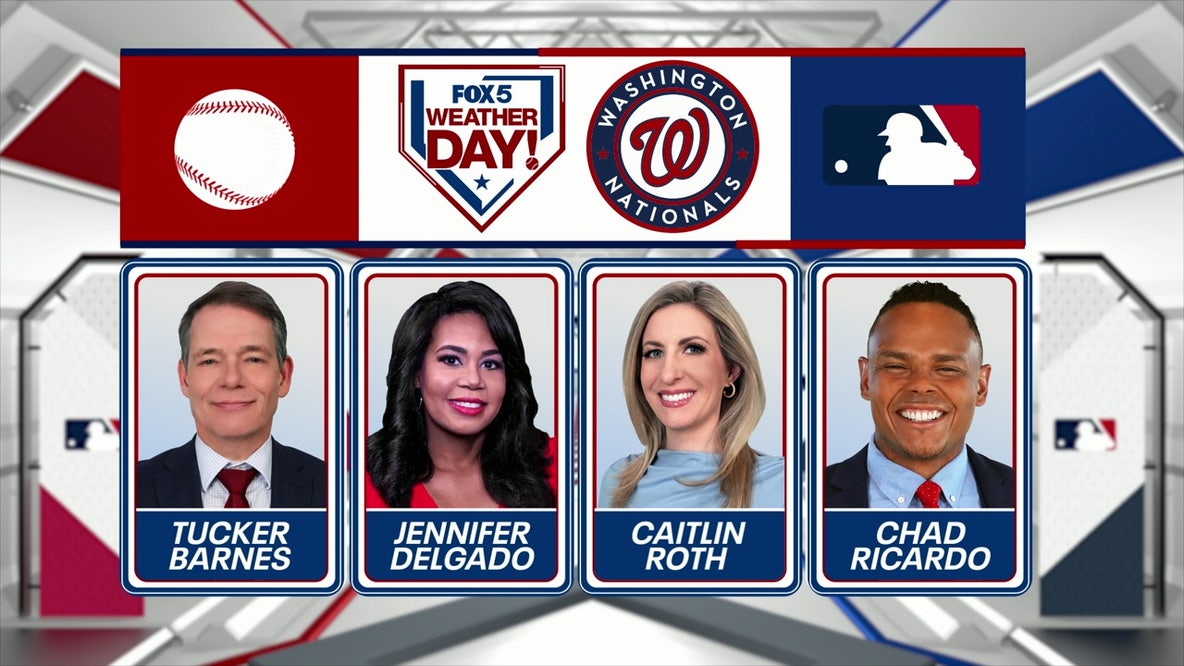 FOX 5, Nationals team up for Weather Day at Nats Park!
