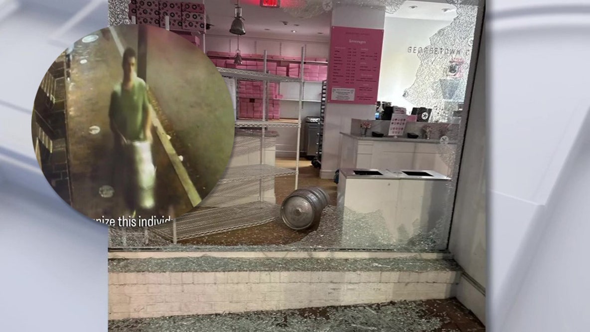 Maryland man charged with throwing keg through Georgetown Cupcake window