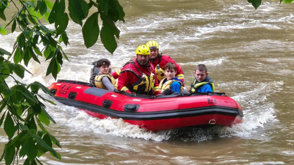 Fairfax Boy Scout troop rescued after river flooding