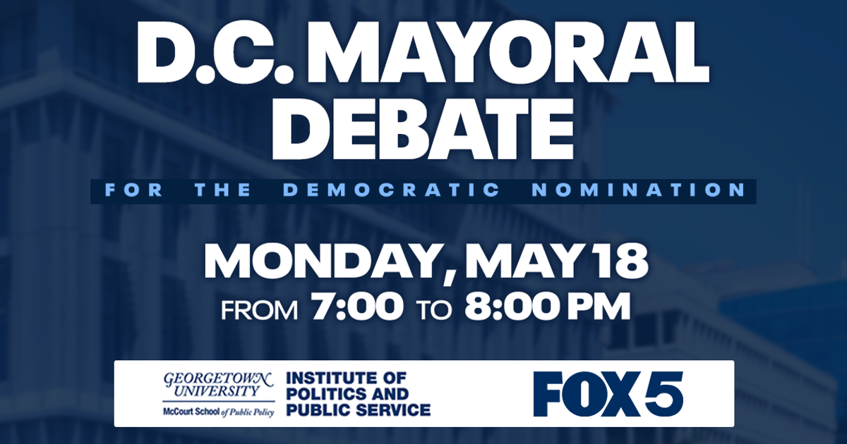 How to watch the DC Democratic mayoral debate with FOX 5 | FOX 5 DC