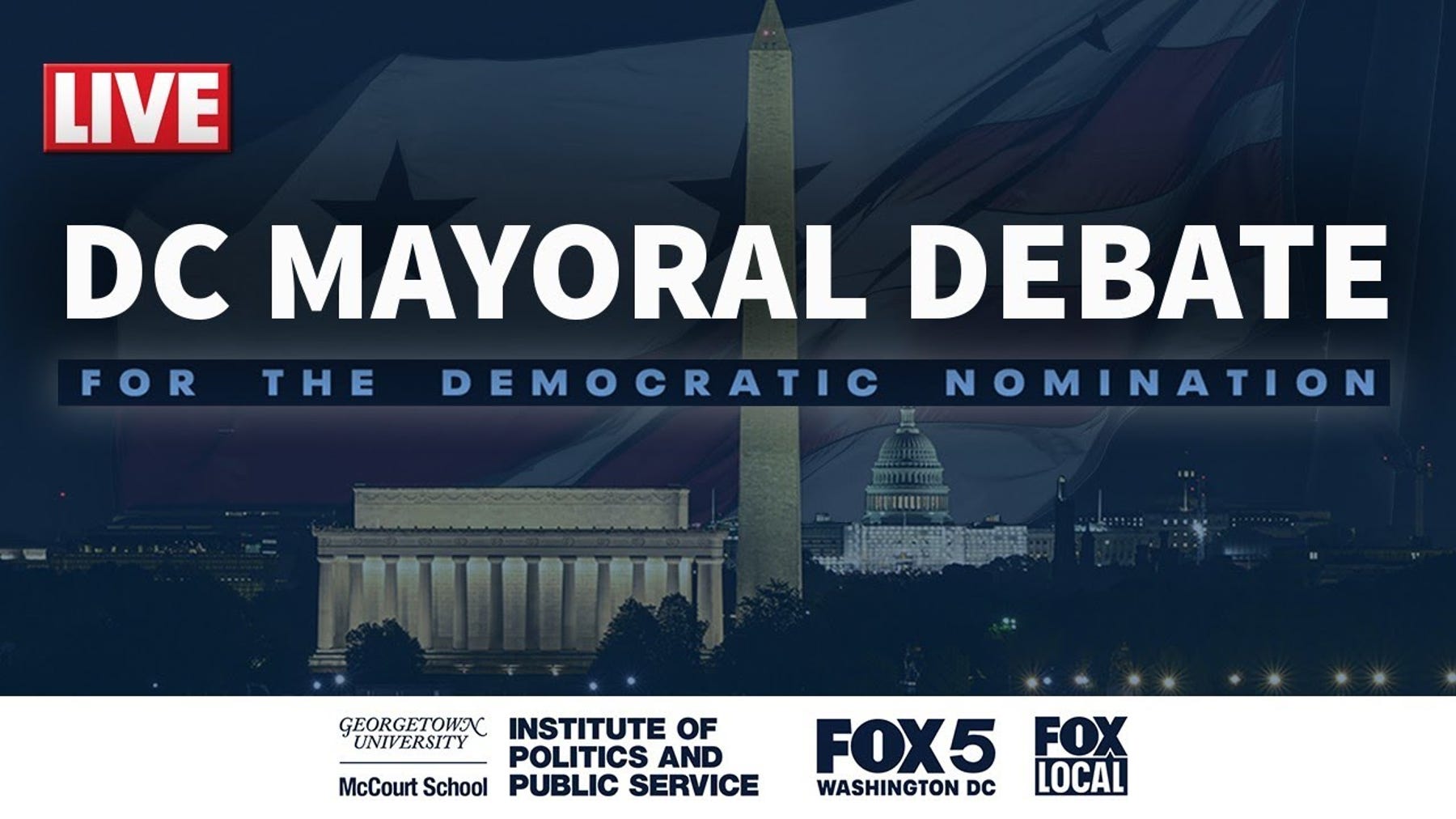WATCH: DC Democratic mayoral debate