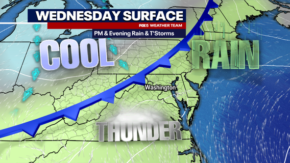 Summer heat breaks as cooler, wetter pattern moves in ahead of Memorial Day