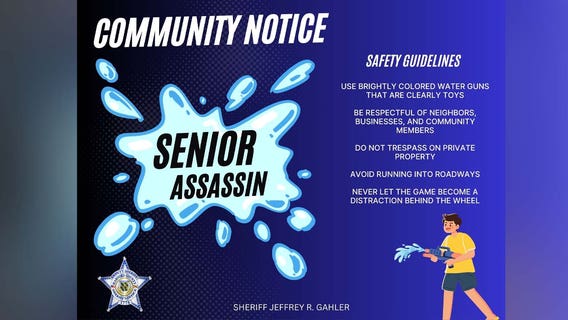 Senior Assassin game prompts safety warning from Maryland law enforcement