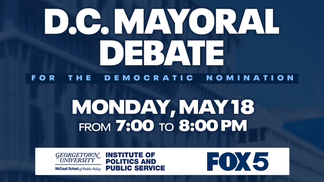 DC Democratic mayoral debate: Time, candidates, how to watch and more