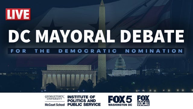 WATCH LIVE: DC Democratic mayoral debate