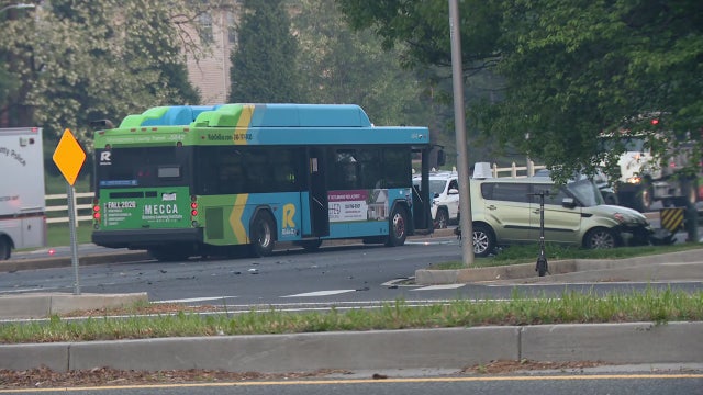 Deadly crash involving Ride On bus causes delays in Montgomery County