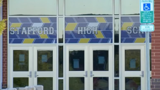 More than half of Stafford High students absent after antisemitic graffiti