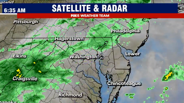 DC weather: Memorial Day rain and dense fog linger