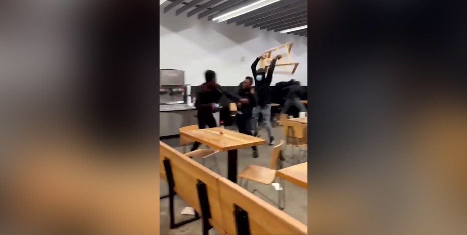 Police investigate violent brawl inside Navy Yard Chipotle
