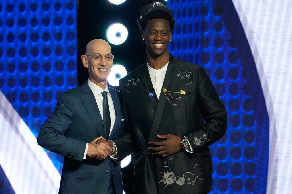 Washington Wizards select AJ Dybantsa with the No. 1 pick in the NBA draft