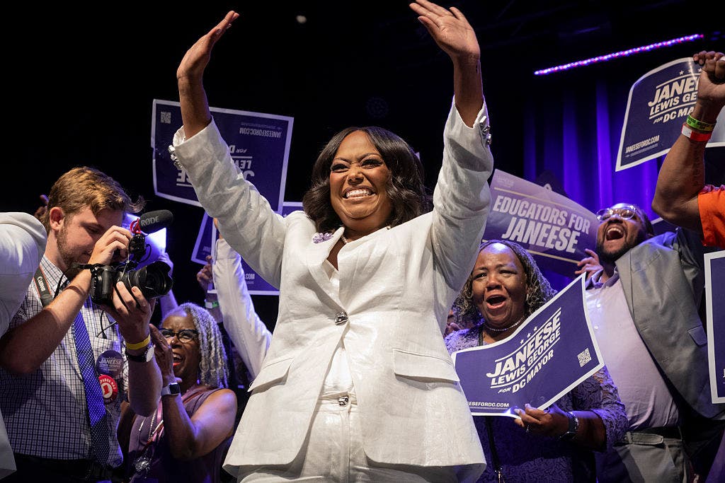 Janeese Lewis George wins DC mayor Democratic primary