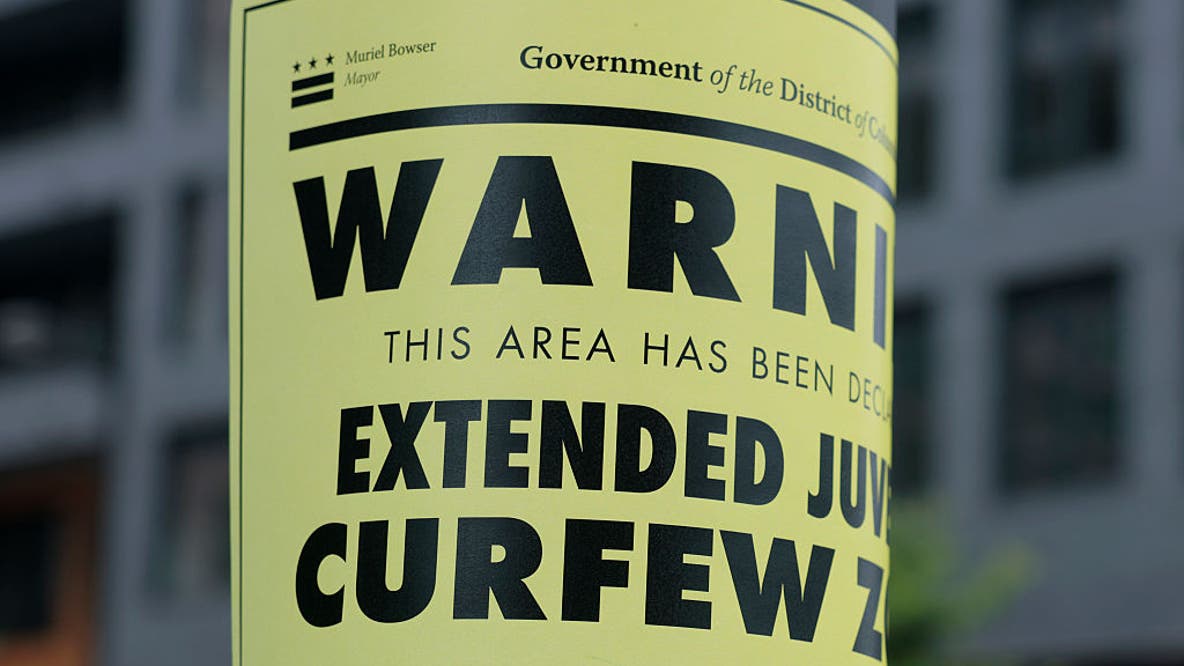 DC police chief announces juvenile curfew zone in U Street corridor June 26-27