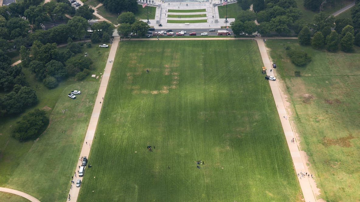 '8647' appears on National Mall, USPP investigating