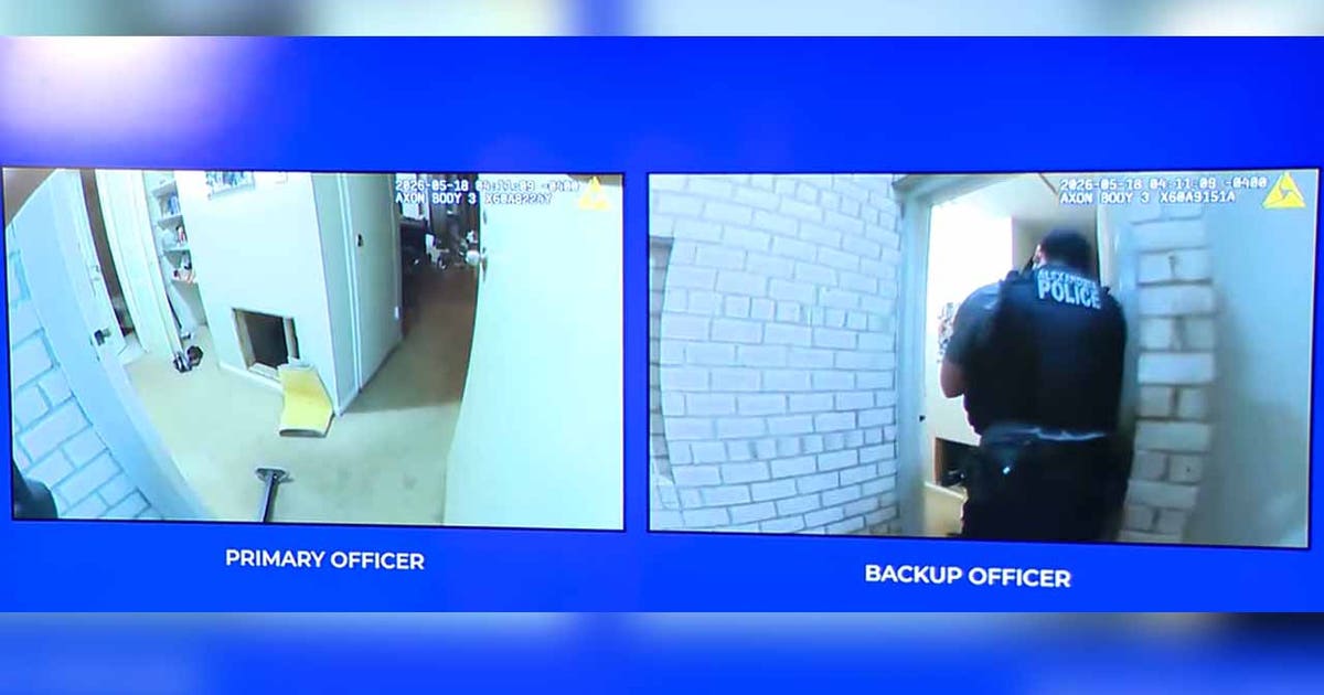 Police ID victim, release body worn camera footage from deadly incident inside Alexandria apartment