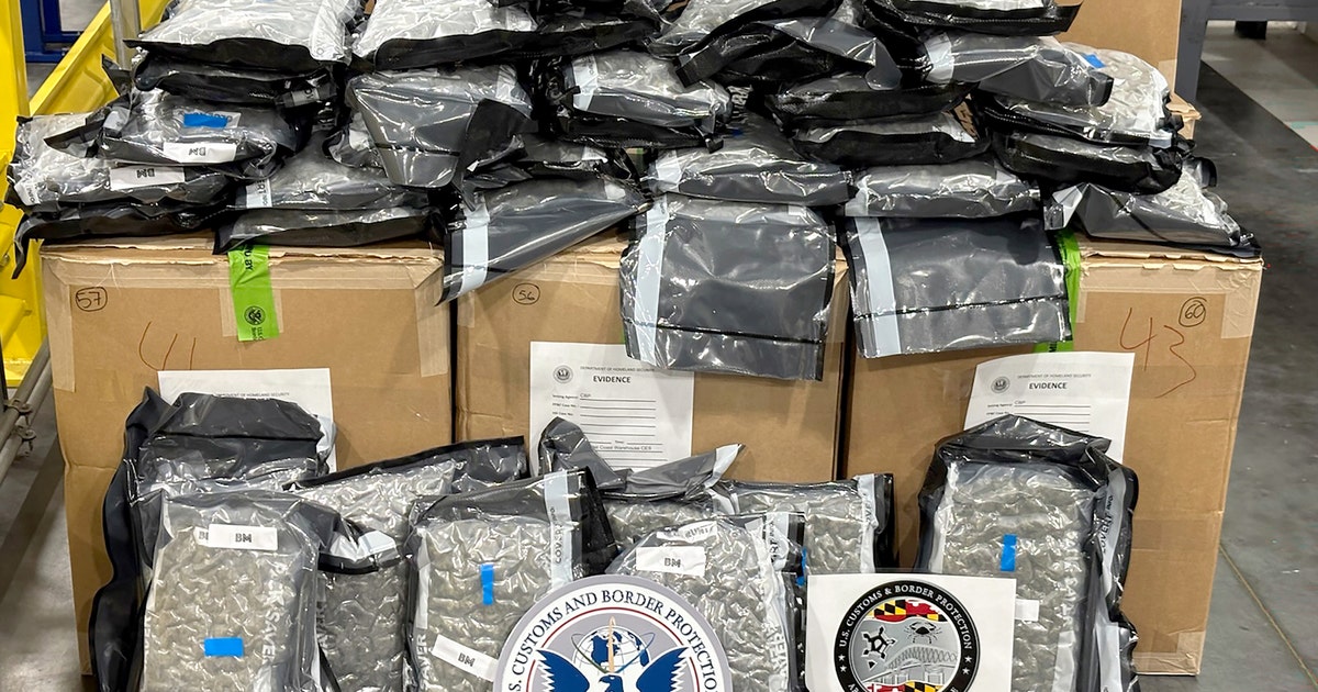 Federal officers seize 5 tons of Europe-bound marijuana in Baltimore