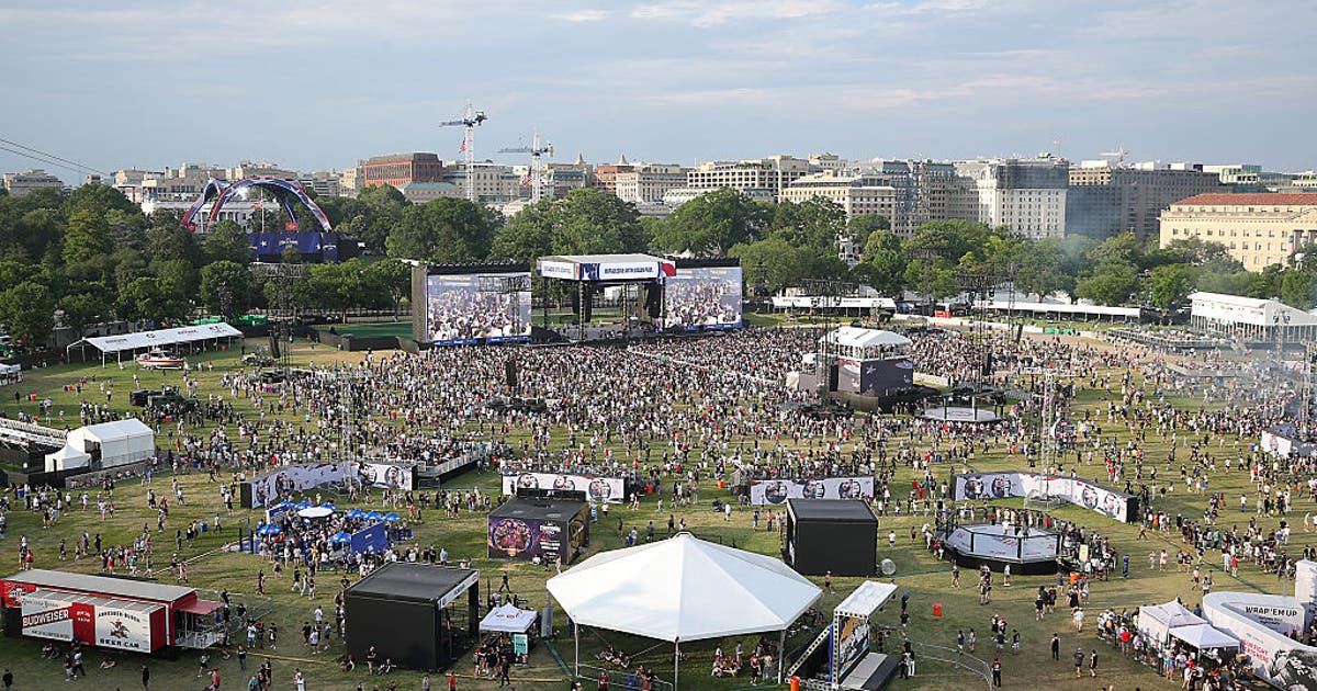 UFC Freedom 250: heightened security, traffic at The White House