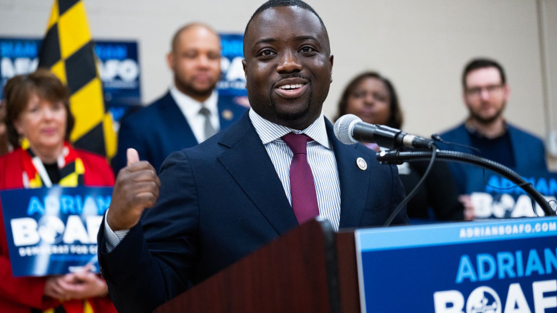 Adrian Boafo wins Democratic primary for Maryland's open 5th Congressional District seat, AP projects