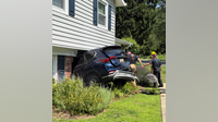 Teen allegedly hits off-duty officer, crashes into Maryland home