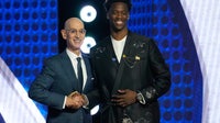 Washington Wizards select AJ Dybantsa with the No. 1 pick in the NBA draft