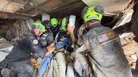 Fairfax County rescue crews pull mother, infant and father, son from rubble after Venezuela quakes