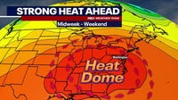 DC's heat dome will bring potentially record-breaking heat for days