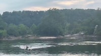 Search resumes Monday for swimmer missing in Potomac River