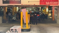 Driver killed after single-vehicle collision inside parking garage, officials say