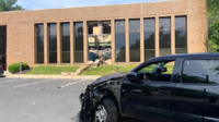 Truck crashes into Gaithersburg church