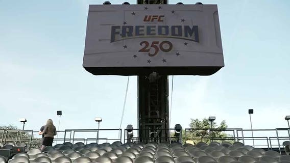 DC weather alert: Strong storms possible during UFC Freedom 250 weekend