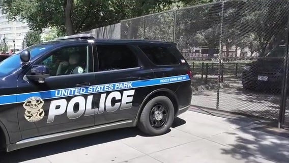 Dupont Circle closed for Pride weekend as National Park Service erects fences