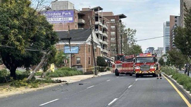 Charter bus crash leaves several blocks of damage in Bethesda, officials say