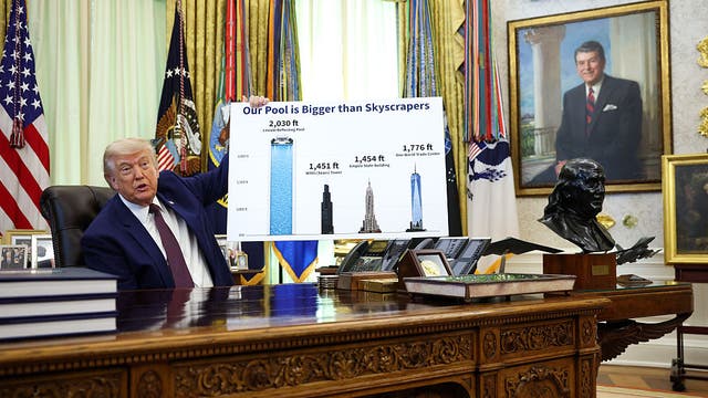 Trump announces new promenade at Lincoln Memorial