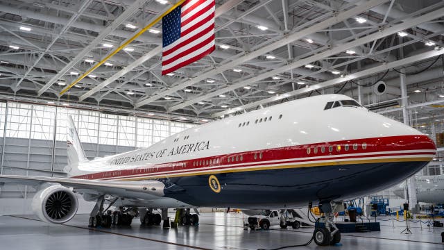 New Air Force One delivered to Joint Base Andrews