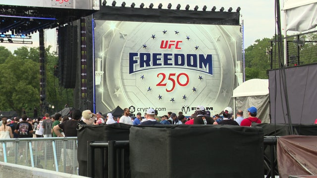 UFC Freedom 250 street closures, parking restrictions continue Monday