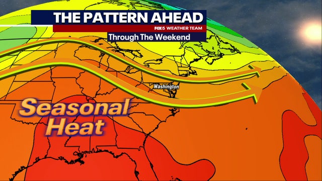 DC weather: Sunny, dry Wednesday with highs in the 80s after rainy stretch