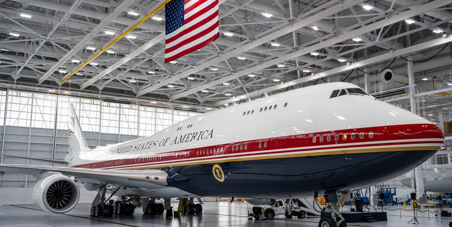 New Air Force One delivered to Joint Base Andrews | LiveNOW from FOX
