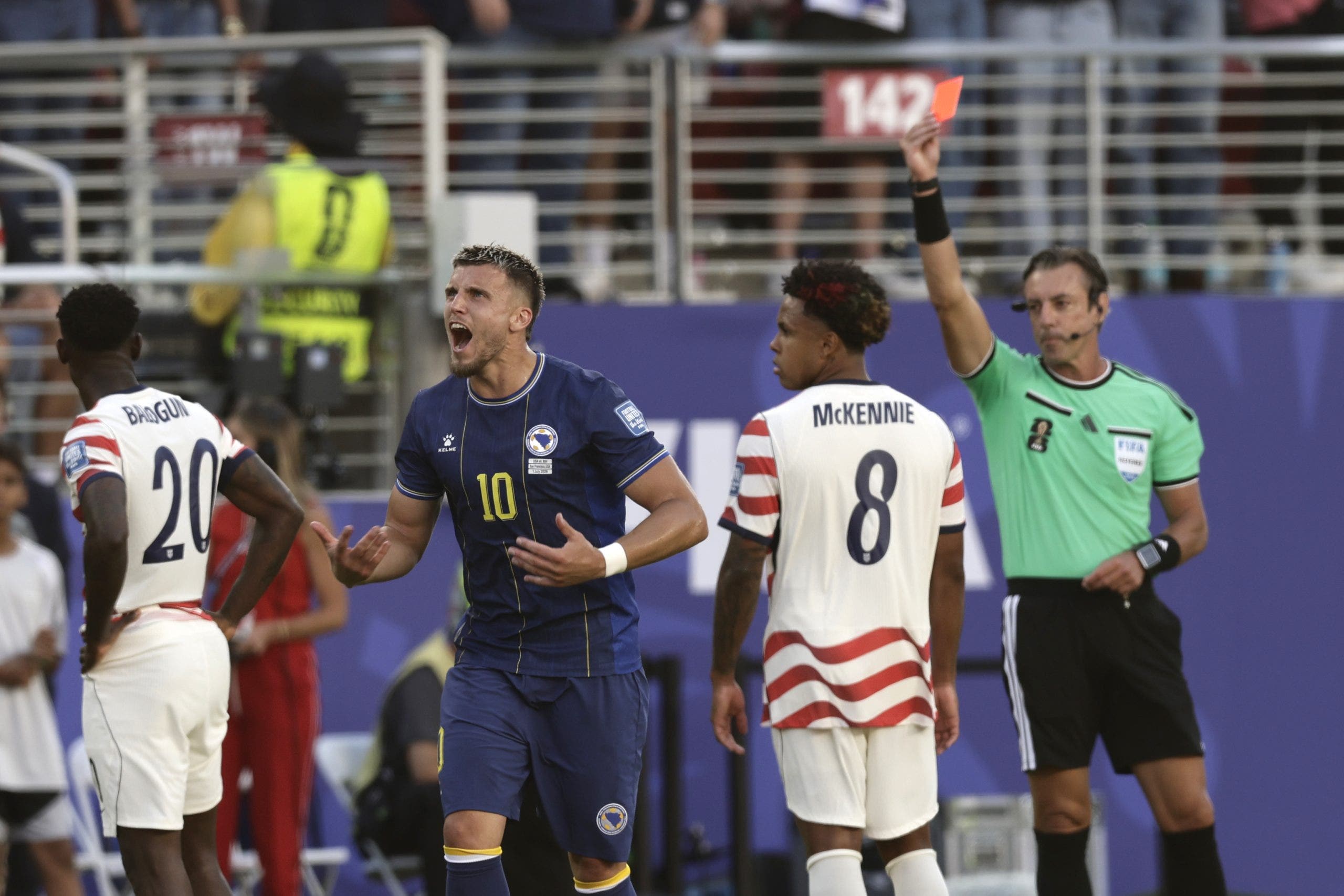 Red card rules at the FIFA World Cup: What can get a player sent off?