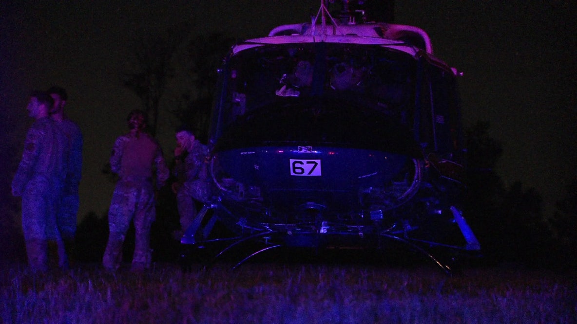 Helicopter lands in DC; law enforcement investigation continuing