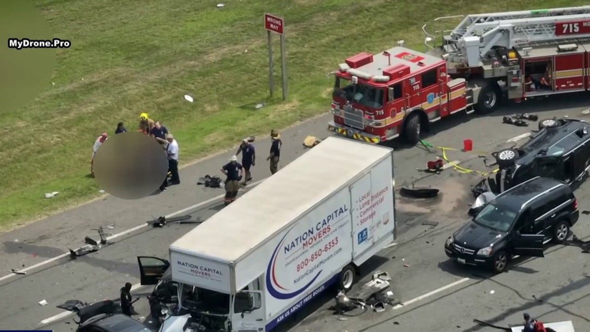 Ten injured, including 3 children, in Montgomery County crash