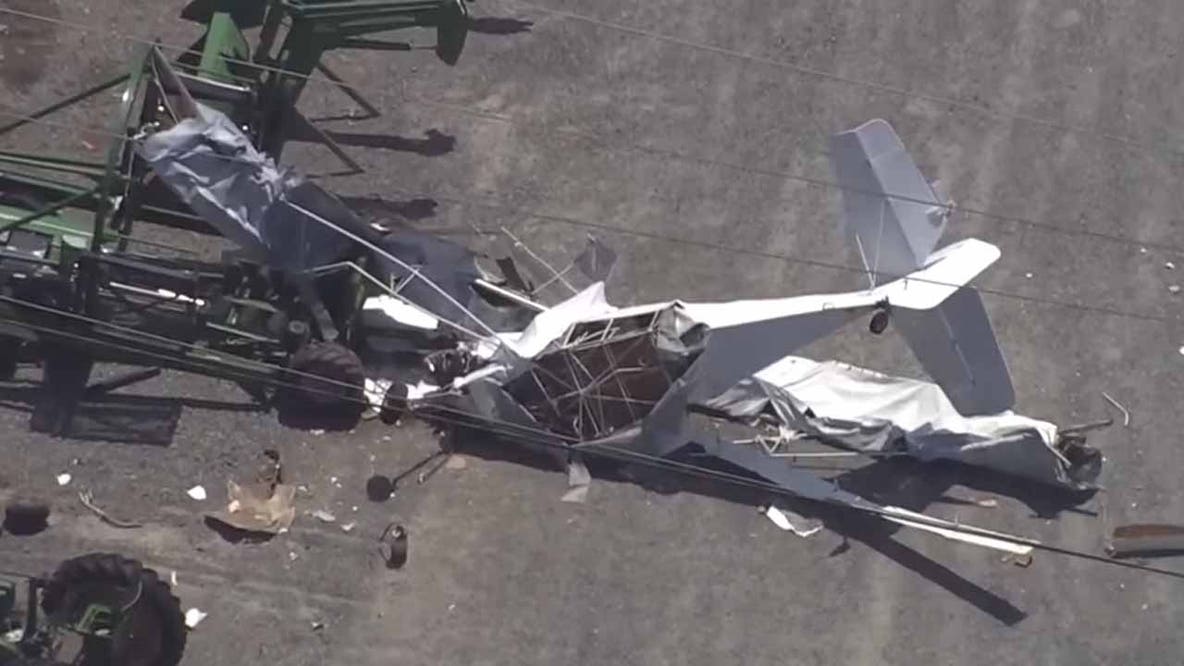 Aircraft crashes near Shannon Airport in Fredericksburg; pilot’s condition unknown